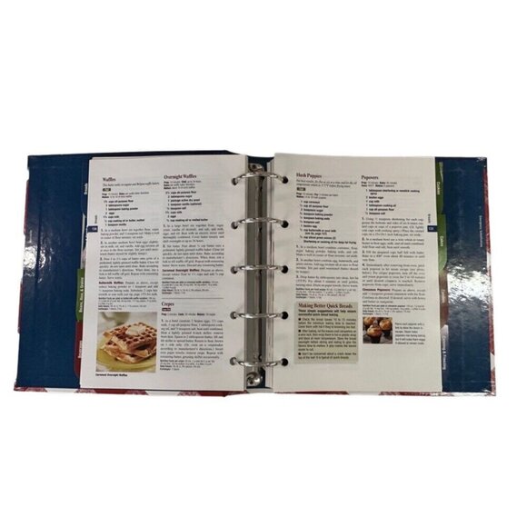 Better Homes & Gardens Cookbook 12 Edition Hardback 5 ring binder 2002 - Picture 5 of 6
